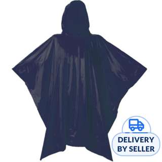 Adventure World Reusable Poncho - Adult (2pcs Blue)