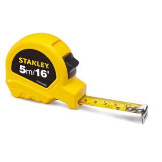 Stanley Basic Tape Rules 5M/16'
