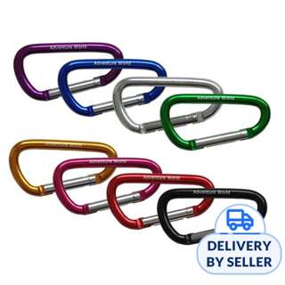 Adventure World SMD 7 Carabiner (6pcs Assorted)