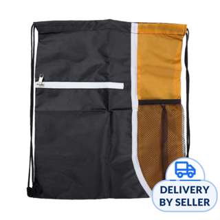 Adventure World Drawstring Bag (2pcs Orange)