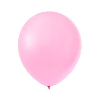 Partyforte 12" Pink Standard Balloon 100S