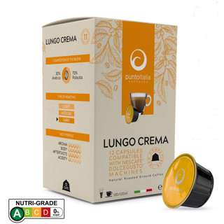 Punto Italia Espresso Dolce Gusto Coffee Pods Lungo Crema