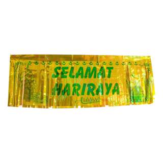 Partyforte Hari Raya Selamat Hari Raya Door Banner Decoration