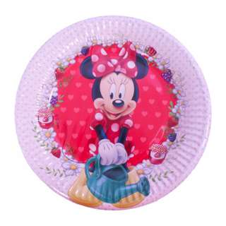 Procos 20cm Minnie Jam Packed With Love Paper Plates