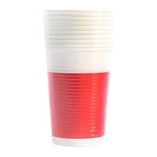 Procos 200cc Decorata Red Plastic Cups