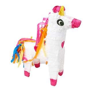 Partyforte White Unicorn Pinata