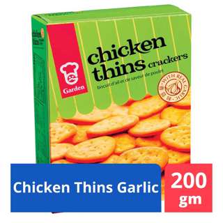 Garden Chicken Thins Garlic
