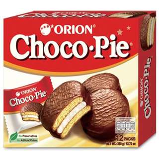 Orion Choco Pie 12p (Halal)