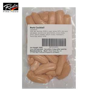 Rudi's Fine Food Pte Ltd PORK COCKTAIL 500G