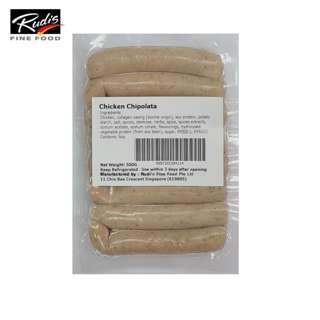 Rudi's Fine Food Pte Ltd CHICKEN CHIPOLATA, 500G