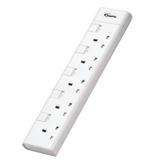 POWERPAC 5Way 3 Meter Extension Cord (PP8555N) POWERPAC 5Way 3 Meter Extension Cord (PP8555N)