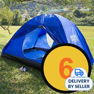 Adventure World Dome Tent With Rubber Loop (6 Men)