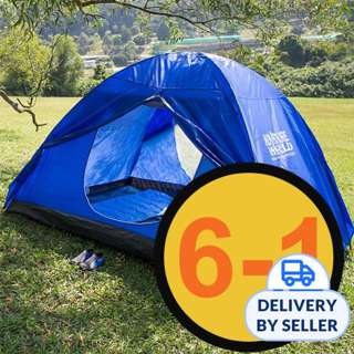 Adventure World Dome Tent With Clips (6 Men)