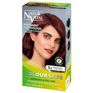 Naturvital ColourSafe Permanent Dye No.5.5 Mahogany 150 ML