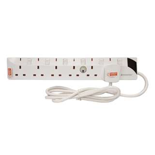 Soundteoh 6 Way Extension Socket 3 Metres Soundteoh 6 Way Extension Socket 3 Metres