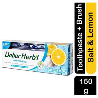 Dabur Herbal  SALT & LEMON WHITENING Natural Toothpaste