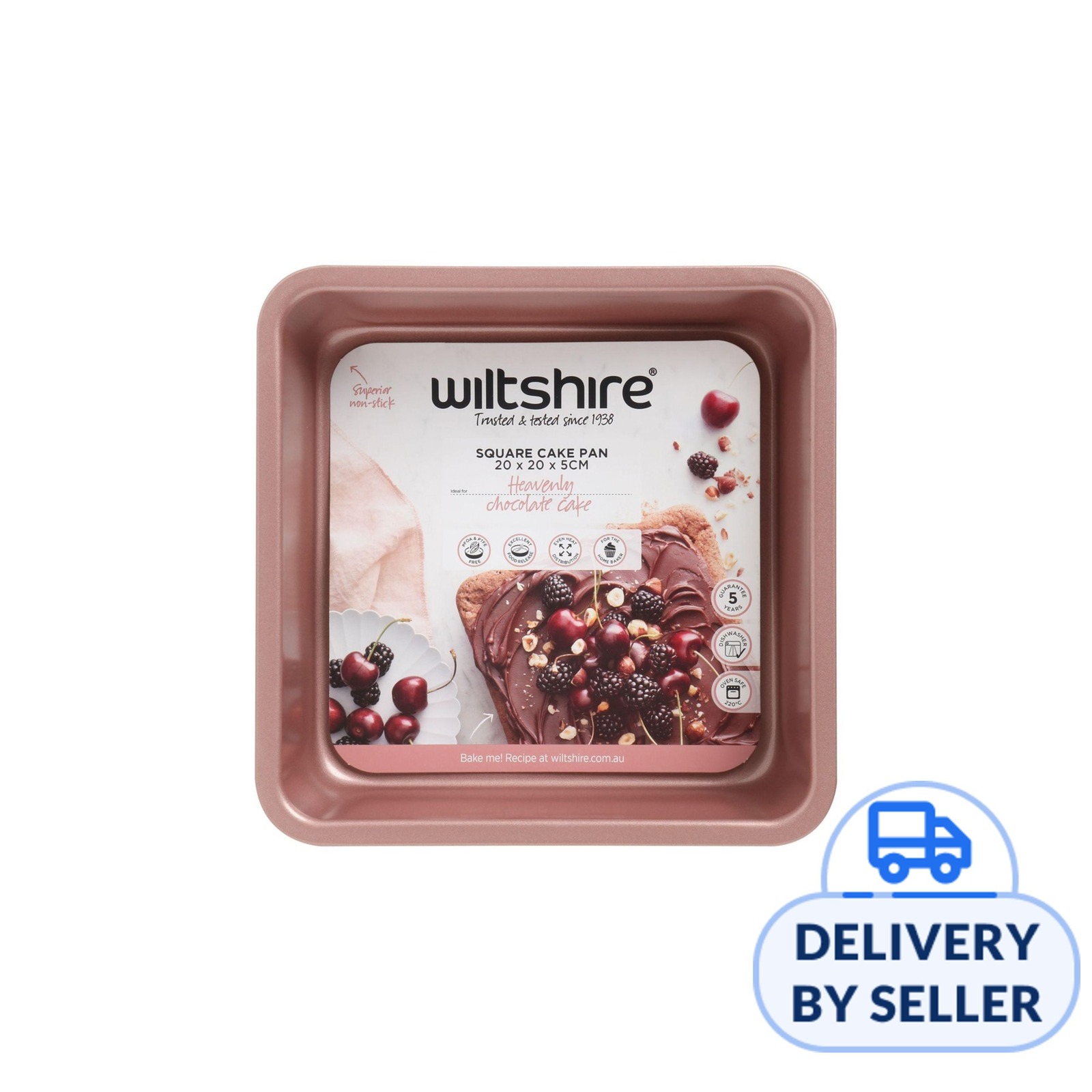 Cake Pan Wiltshire Loaf Pan Wiltshire Bend N Bake Loaf Pan Pink BIG W