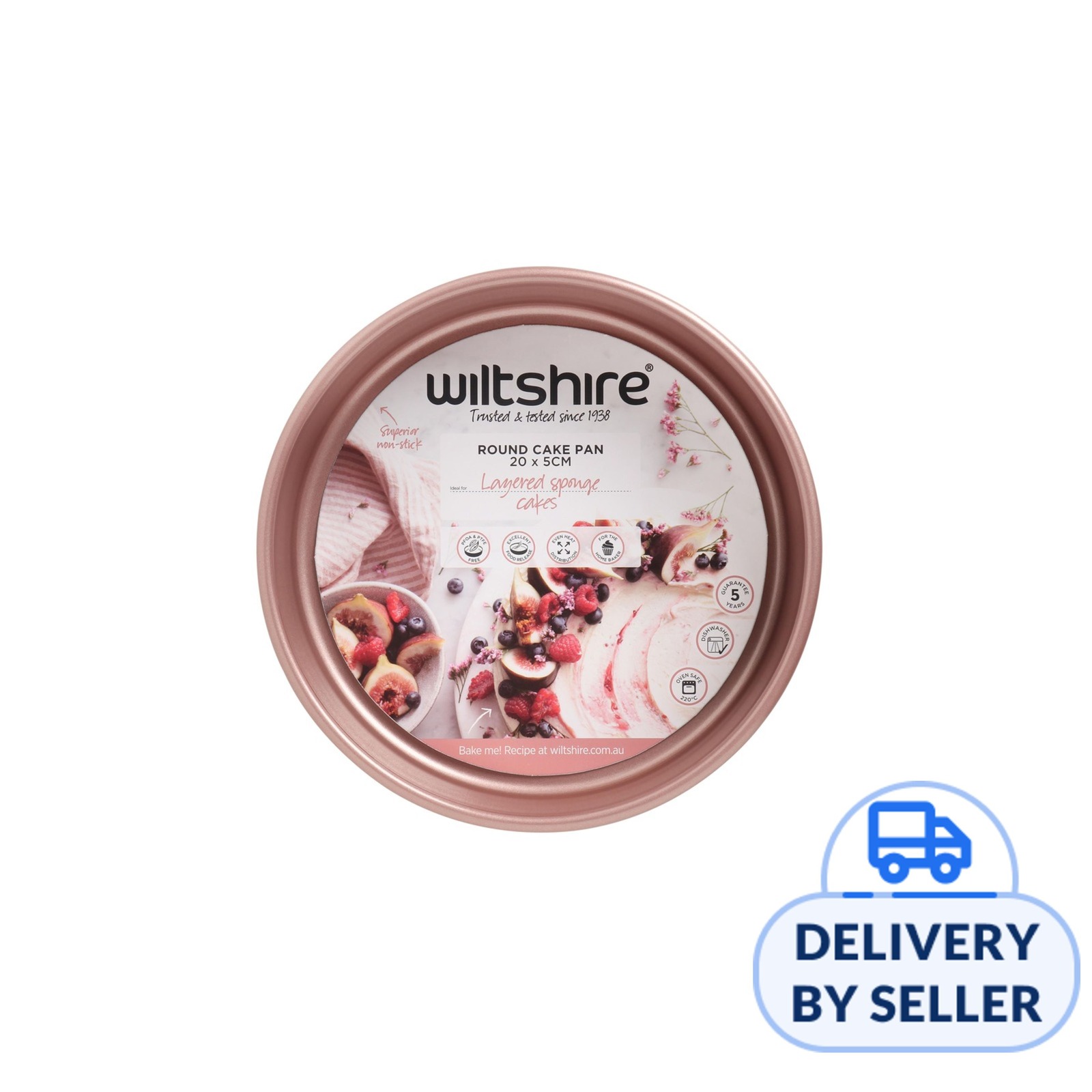 Wiltshire Rose Gold Round Cake Pan NTUC FairPrice