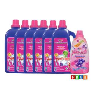 Yuri-matic Antibacterial Laundry Liquid Colour