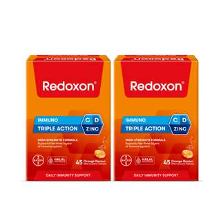 Redoxon Immuno Triple Action Orange Effervescent Tabs Redoxon Immuno Triple Action Orange Effervescent Tabs