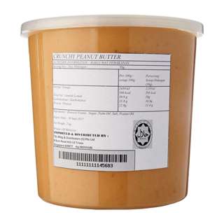 SINSIA Crunchy Peanut Butter Tub