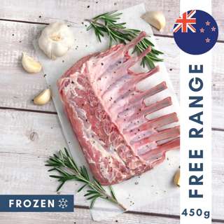 The Meat Club Free Range Lamb Rack Frenched - NZ - Frozen