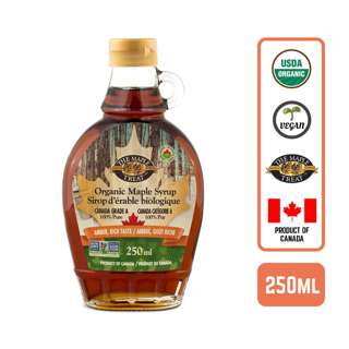 L.B Maple Treat Organic Maple Syrup Amber Rich Canada L.B Maple Treat Organic Maple Syrup Amber Rich Canada