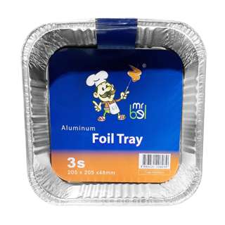 Mr Bel Aluminium Tray (Square) 3s 4353