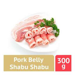 Tasty Food Affair Pork Belly Shabu Shabu