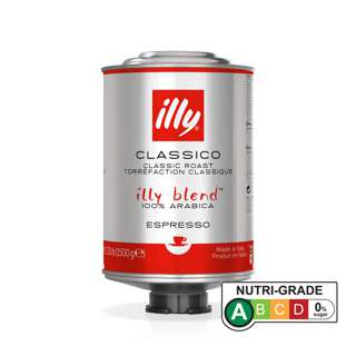 illy Whole Bean Classico Coffee - Medium Roast