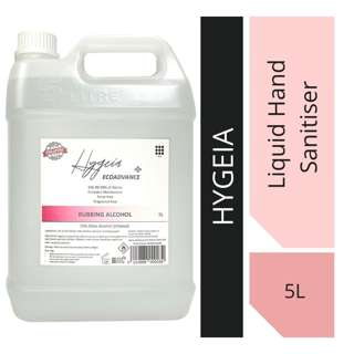 Hygeia Liquid Hand Sanitiser with 70% Ethanol (Unscented)