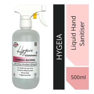 Hygeia Hand Sanitiser Spray with 70% Ethanol (Unscented)