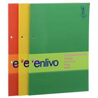 Enlivo PD0673478 Exam Pad with Hole A4 - Side Bound