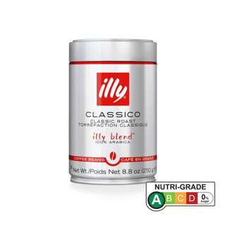 illy Whole Bean Classico Coffee - Medium Roast illy Whole Bean Classico Coffee - Medium Roast