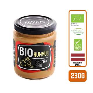 Rudolfs Organic Hummus with Paprika & Chili