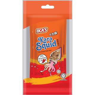 IKA Kara Squid Spicy 12packs x 6s x 5g
