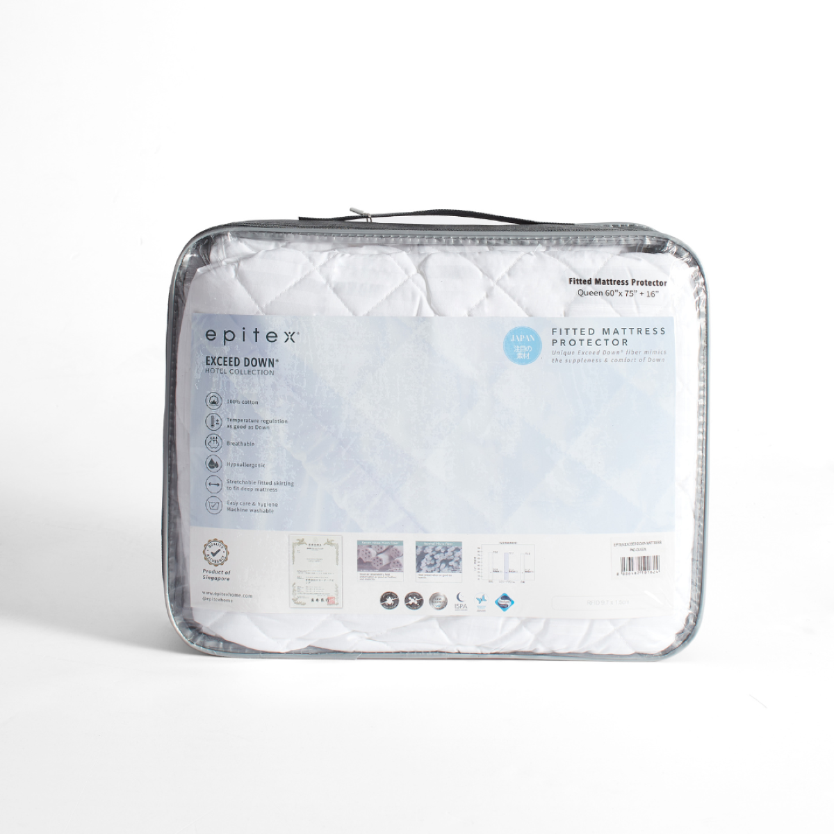 Epitex Exceed Down Hotel Collection Mattress Protector-King