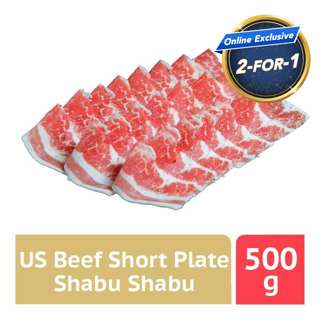 Tasty Food Affair US Beef Short Plate Shabu Shabu