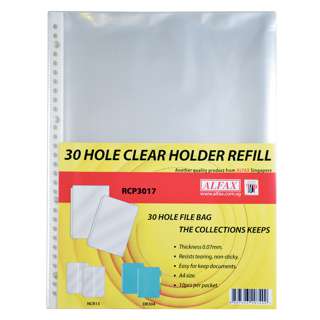 Alfax RCP3017 Clear Holder Refill 0.07mm (30 holes)