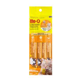 Me-O Cat Creamy Treats - Chicken & Pumpkin Flavor Me-O Cat Creamy Treats - Chicken & Pumpkin Flavor