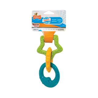 Nylabone Puppy Teething Rings Dog Chew Toy