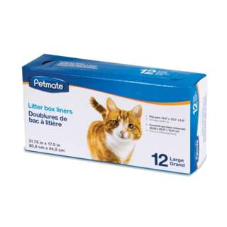 Petmate Cat Litter Pan Liners Large