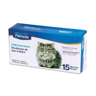 Petmate Cat Litter Pan Liners Medium