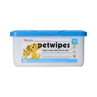 Petkin Petwipes For Cats and Dogs