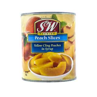 S & W Cling Peaches - Slice S & W Cling Peaches - Slice