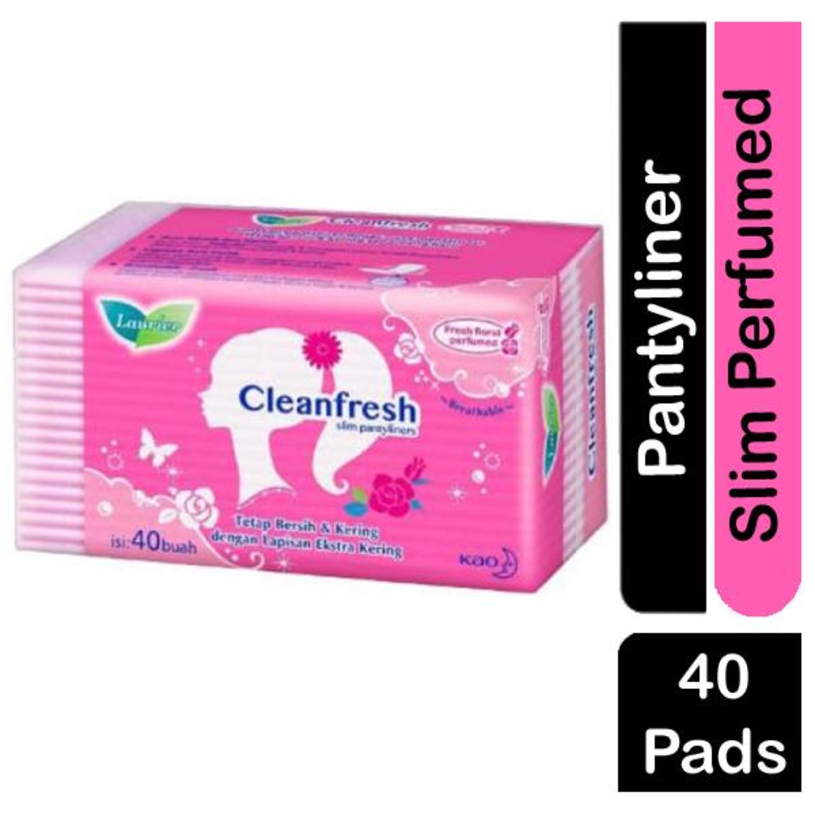 Laurier Cleanfresh Slim Panty Liners Floral Scented NTUC FairPrice