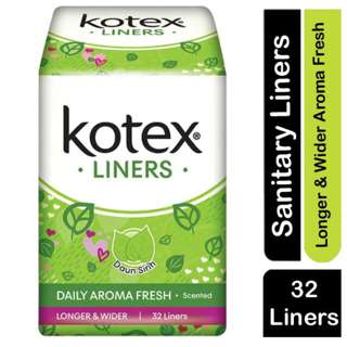 Kotex Betel Leaf Longer & Wider Scented LINERS 175mm Long