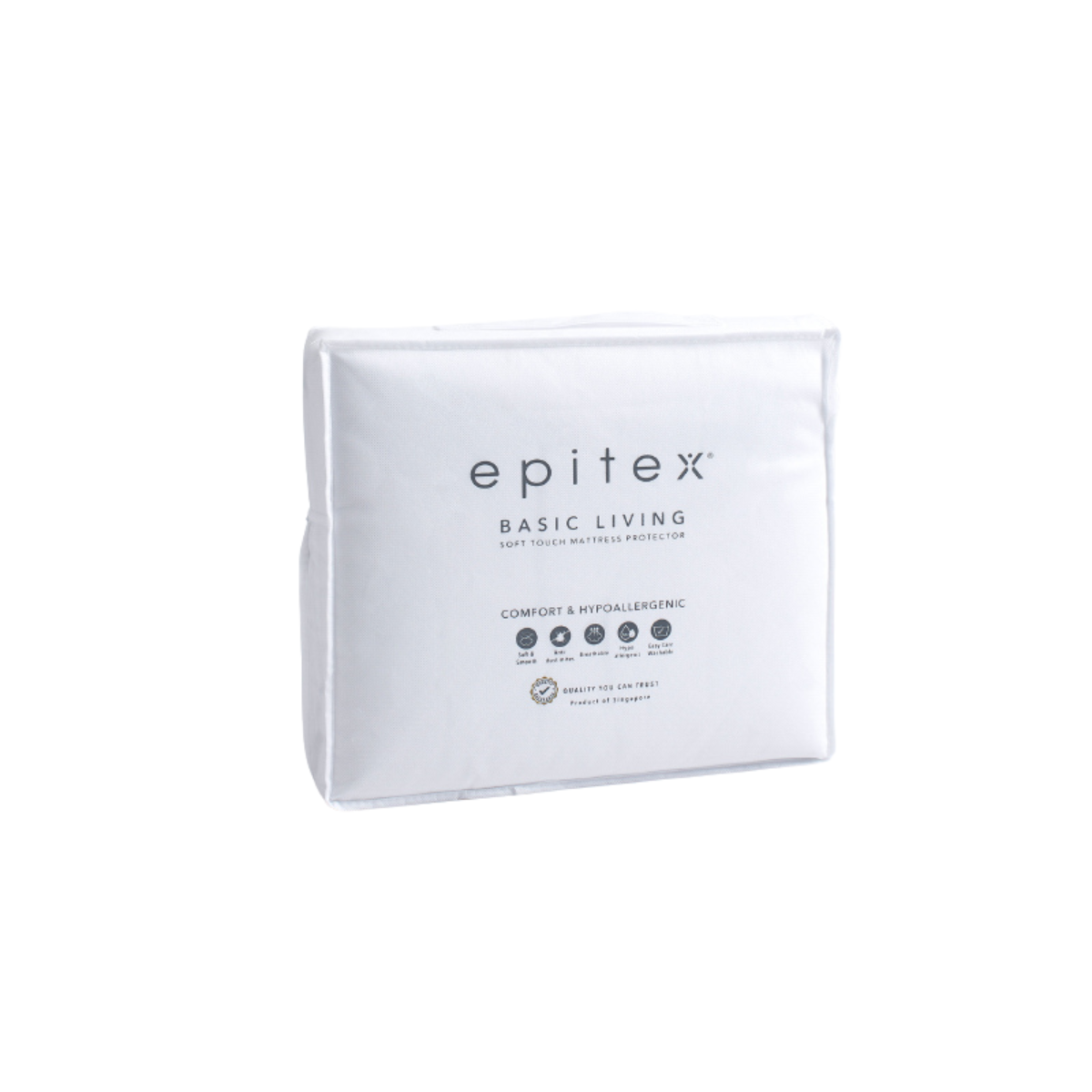 Epitex Soft Touch Fitted Mattress Protector - Single