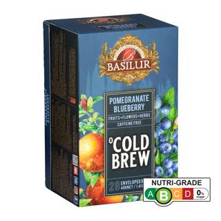 Basilur Caffeine-Free Cold Brew - Pomegranate Blueberry