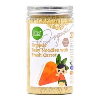 Simply Natural Organic Baby Thin Noodle - Carrot Simply Natural Organic Baby Thin Noodle - Carrot